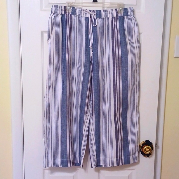 beachlunchlounge | Pants & Jumpsuits | Beach Lunch Lounge Sz L Linen ...